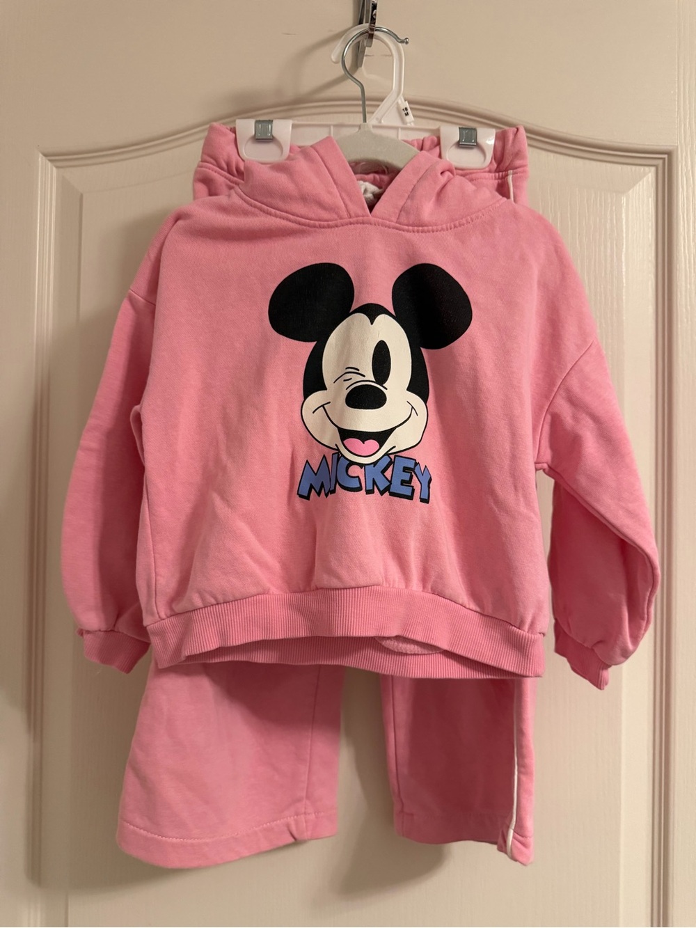 H&M Pink Mickey Mouse Kids Matching Set